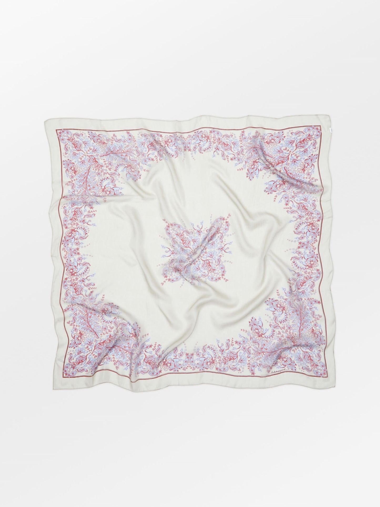 Becksöndergaard, Nocturne Taby Sia Scarf - Birch White, scarves, scarves