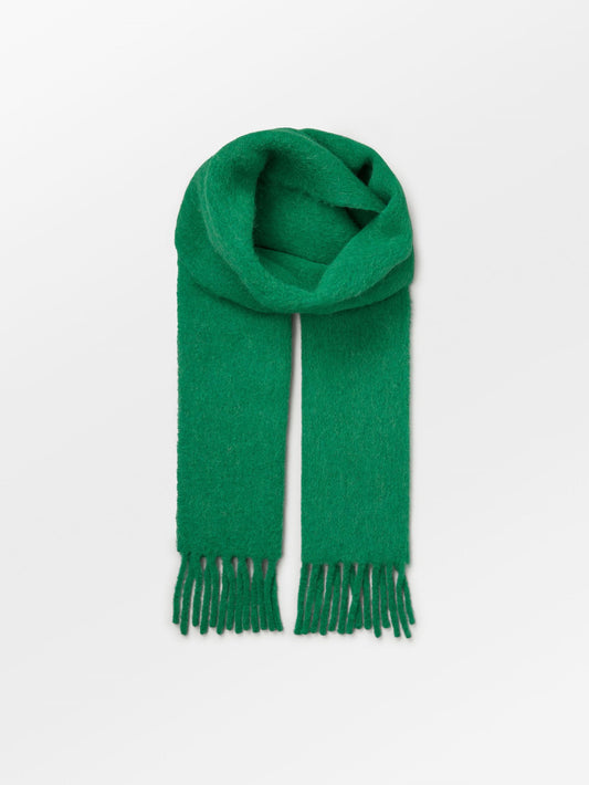 Solid Yuta Scarf - Green  OneSize Becksöndergaard.se