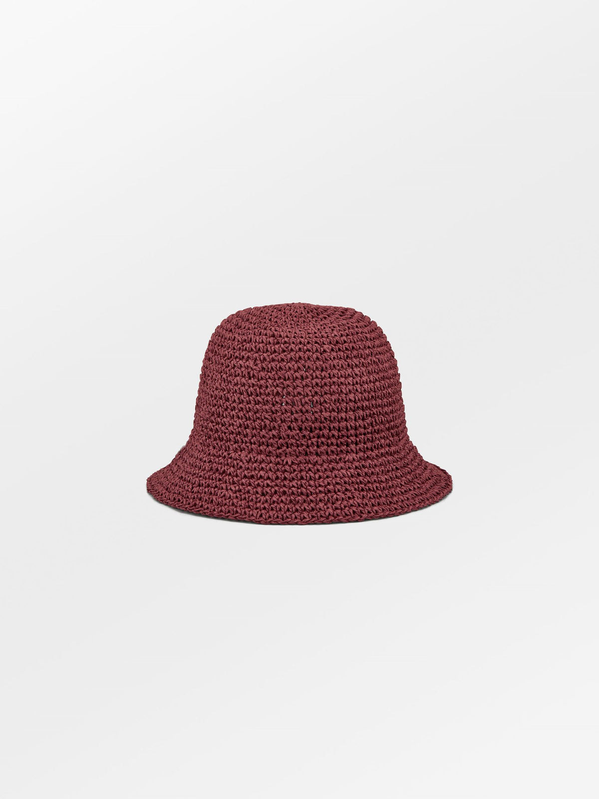 Becksöndergaard, Solid Saverina Straw Hat - Rosewood, archive