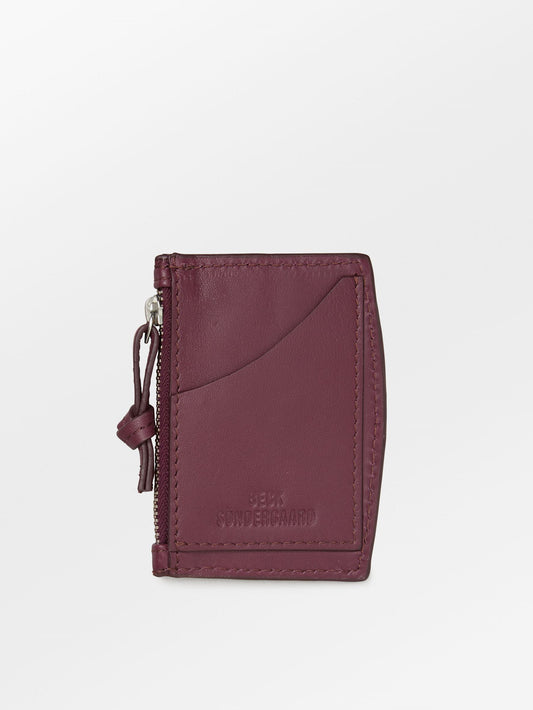 Nappa Zip Card Holder OneSize Becksöndergaard.se