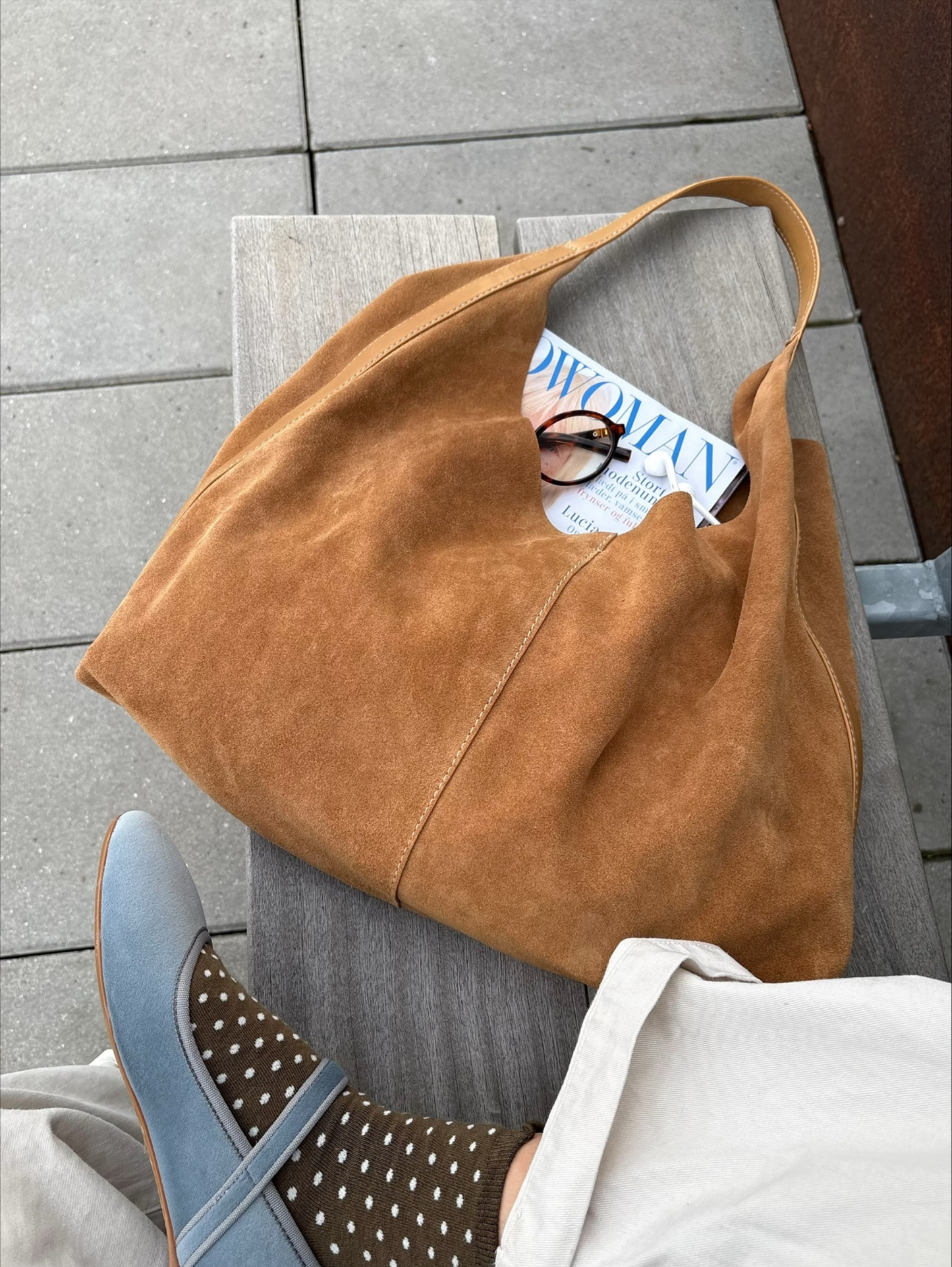 Suede Siena Bag OneSize Becksöndergaard.se