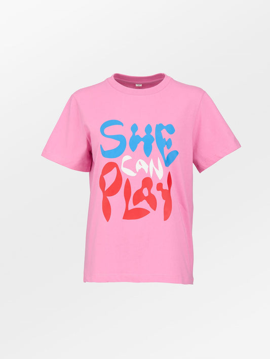 She Can Play T-shirt Clothing Becksöndergaard.se
