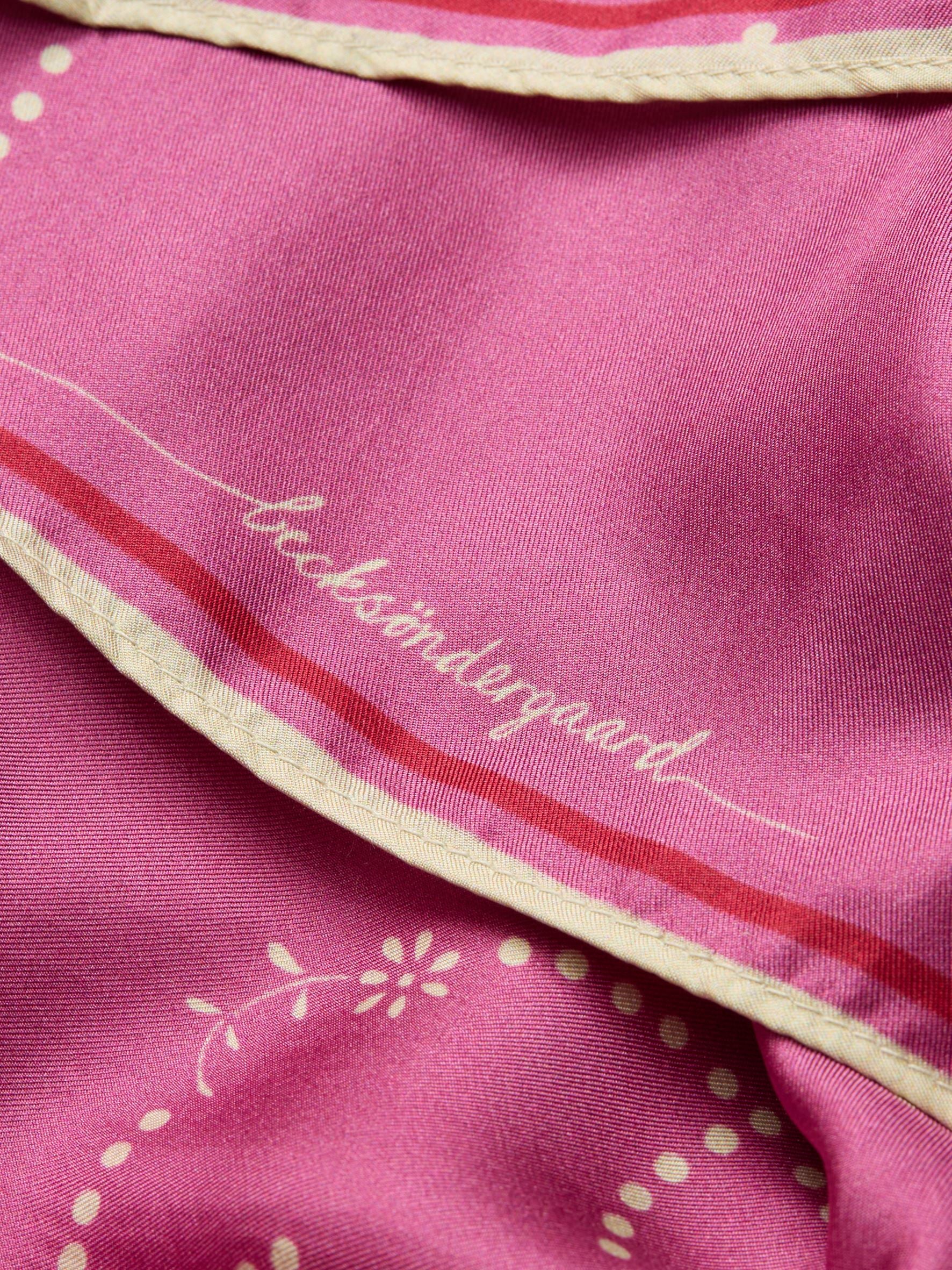 Becksöndergaard, Abstraglaisia Sia Scarf - Cone Flower Pink, scarves, scarves, scarves
