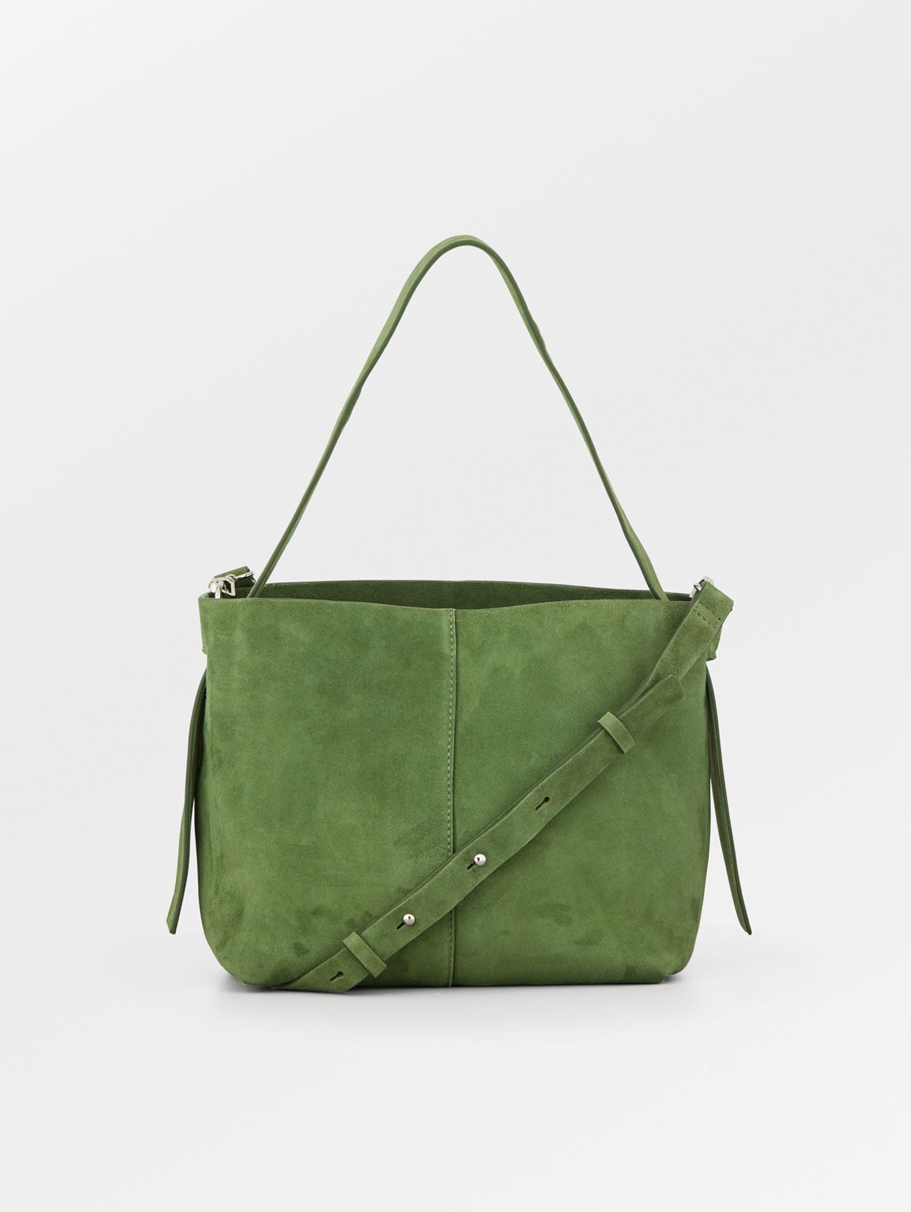Becksöndergaard, Suede Fraya Small Bag - Banana Palm Green, bags, bags, bags, sale, sale, bags, bags, bags, bags