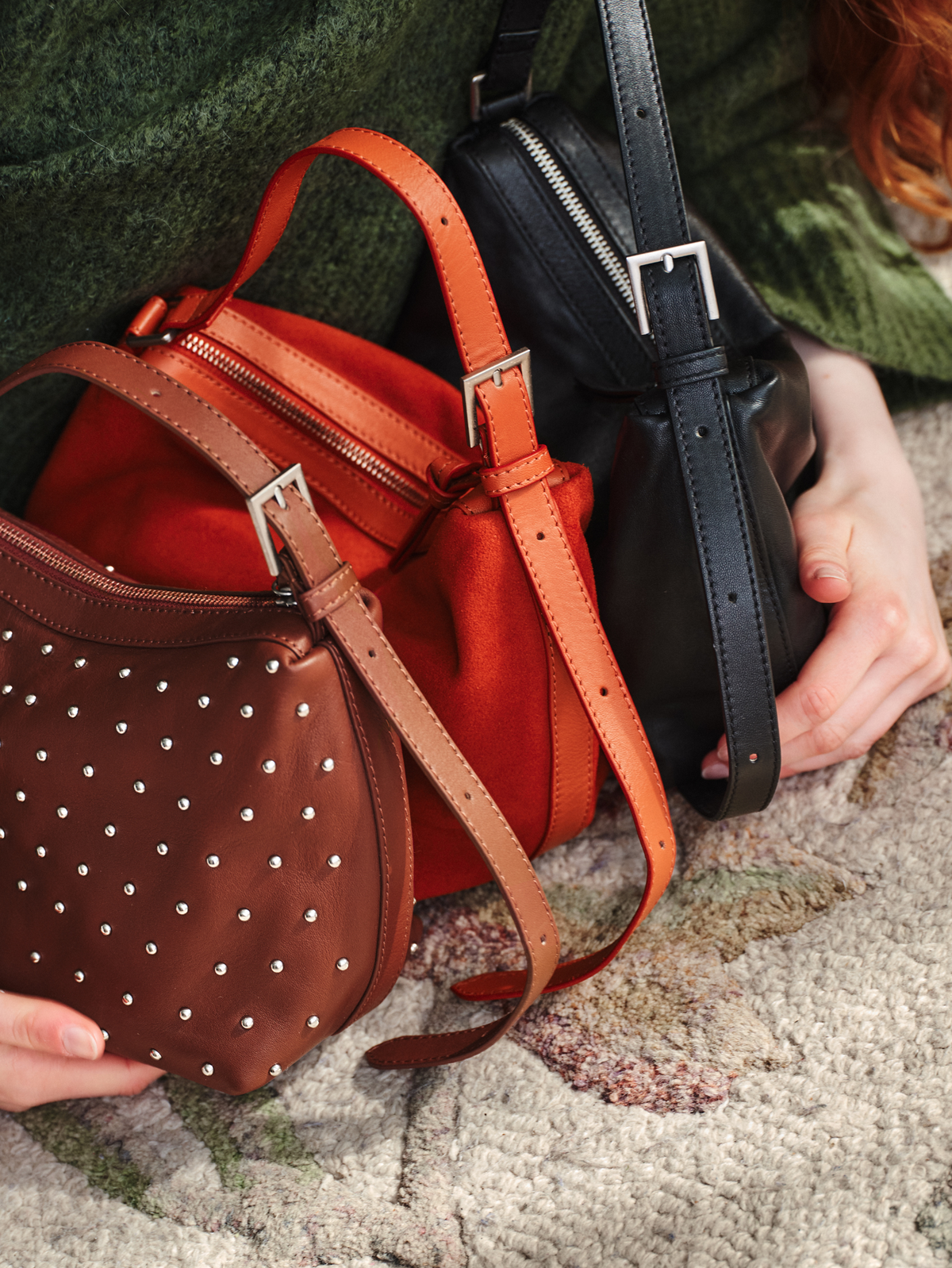 Nappa Stud Ginni Small Bag OneSize Becksöndergaard.se