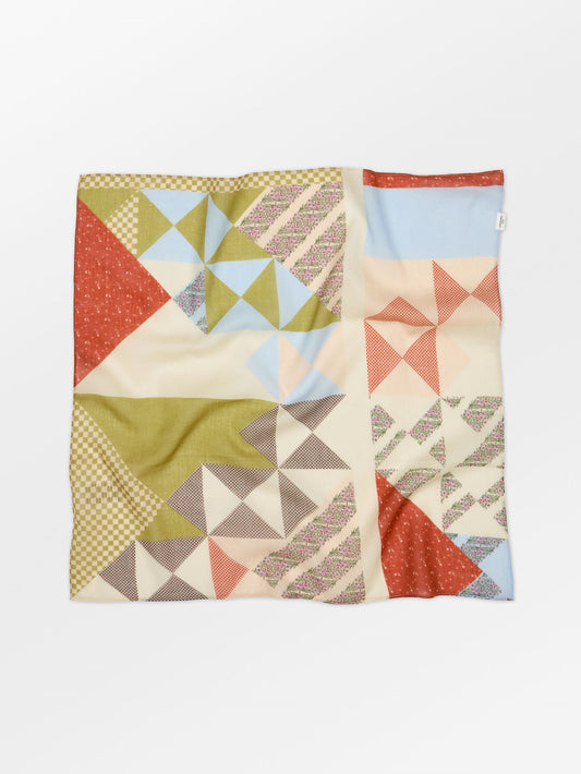 Becksöndergaard, Quilta Cotta Scarf - Khaki Green, scarves, sale, sale, scarves, scarves, scarves