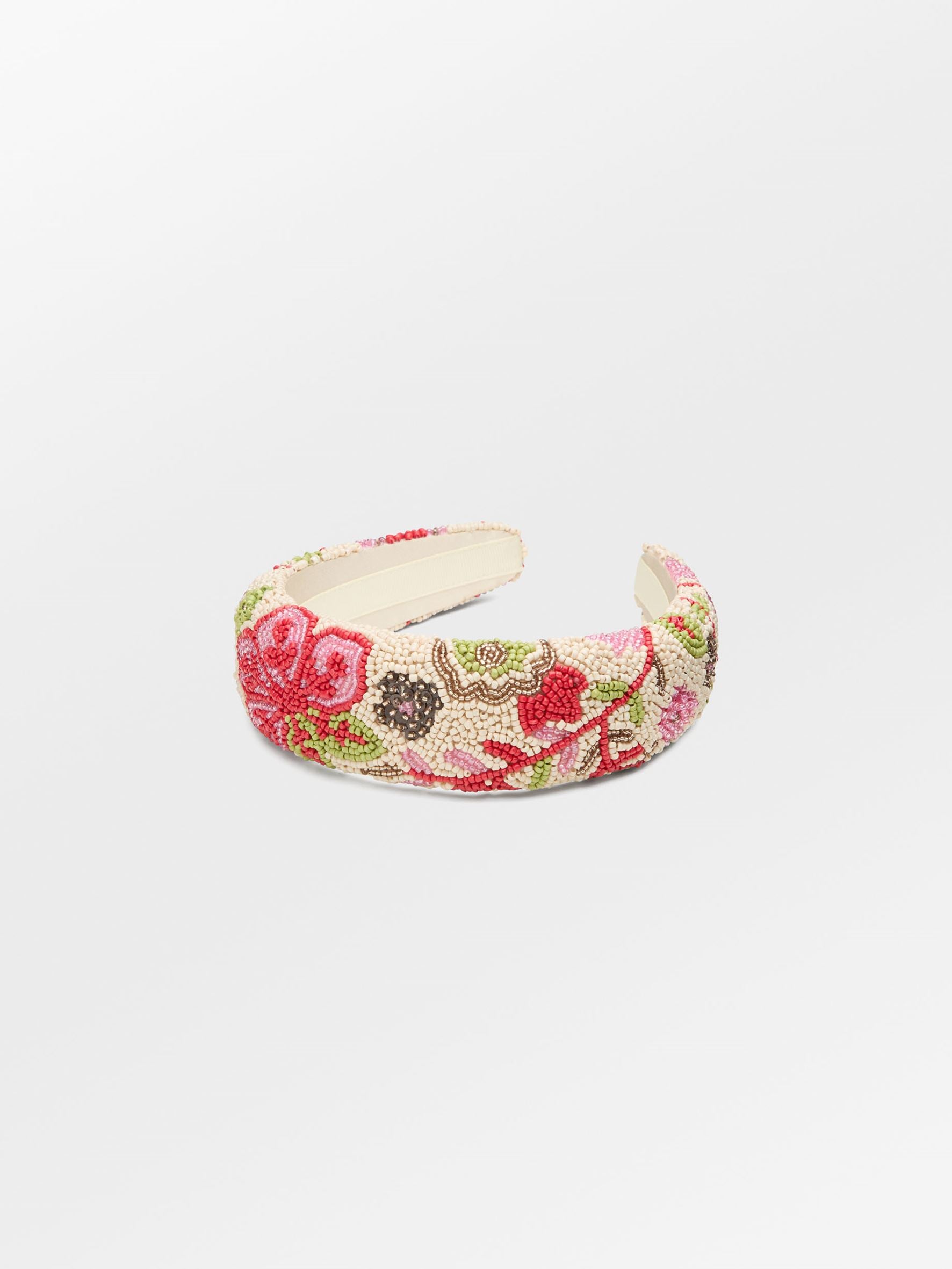 Bromflora Wide Beaded Hairbrace OneSize Becksöndergaard.se