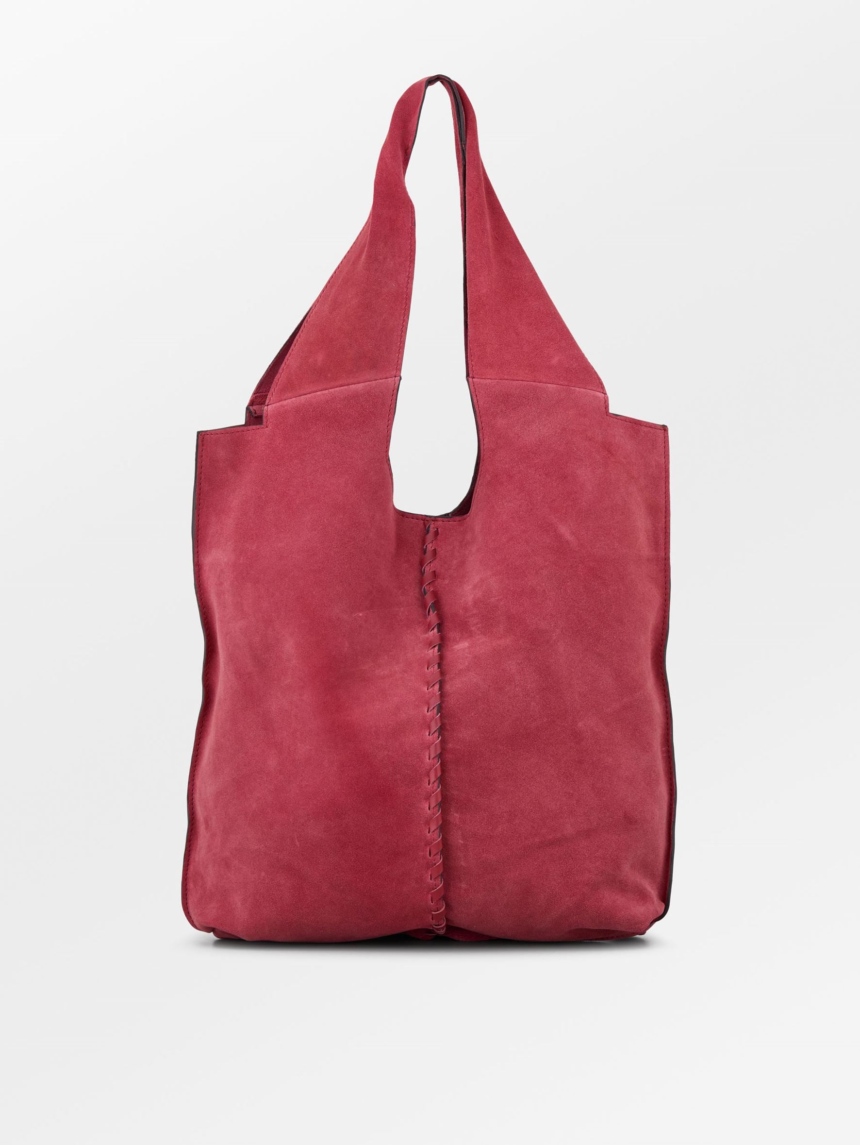 Becksöndergaard, Suede Danita Bag - Dusty Cedar Red, bags, bags, bags