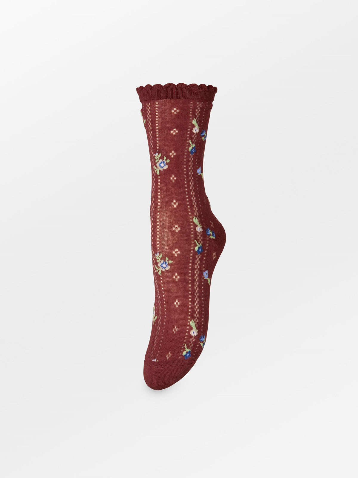 Becksöndergaard, Meadora Cotta Sock - Rosewood, socks
