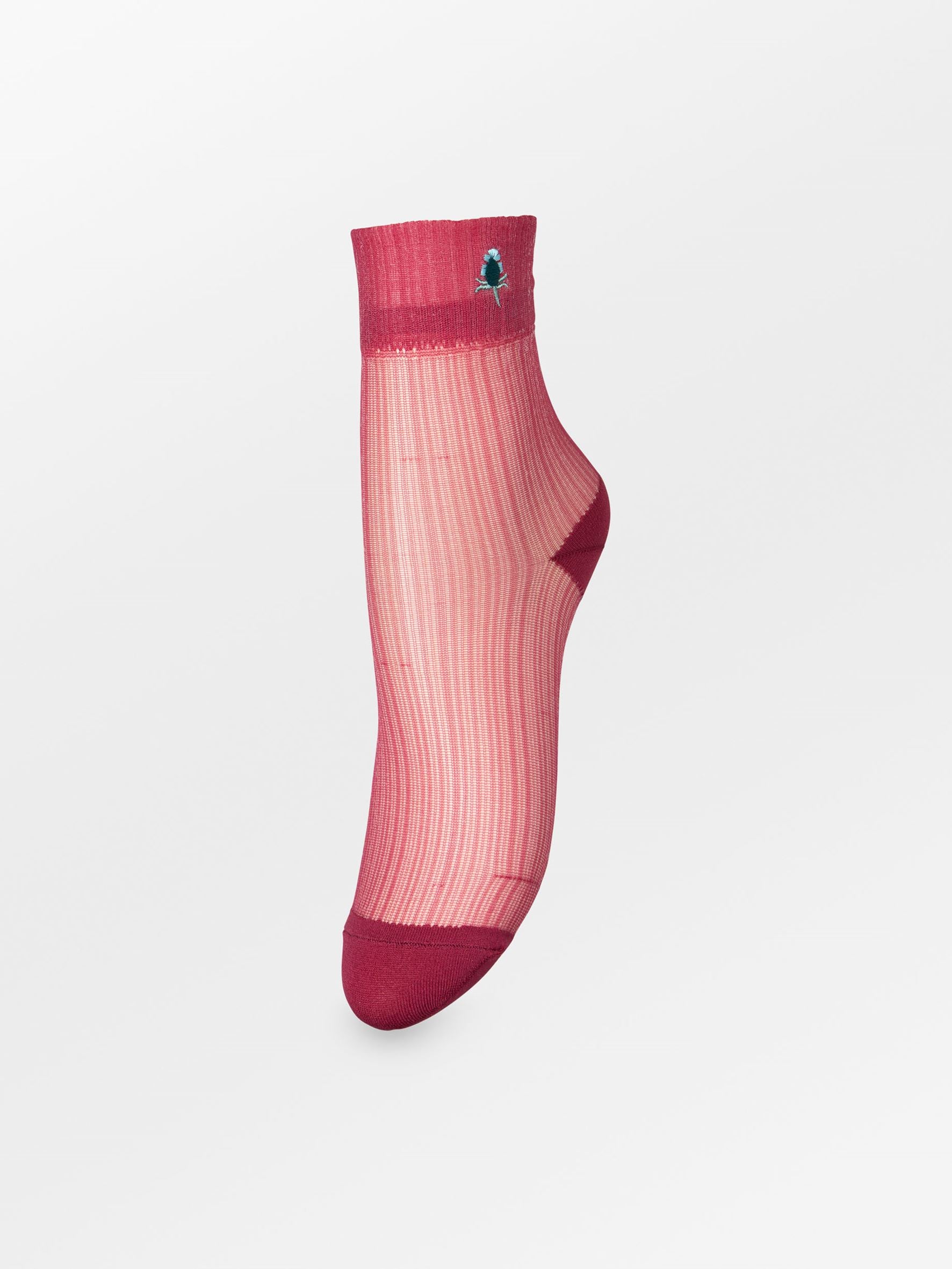 Bloomy Sheer Sock Socks Becksöndergaard.se