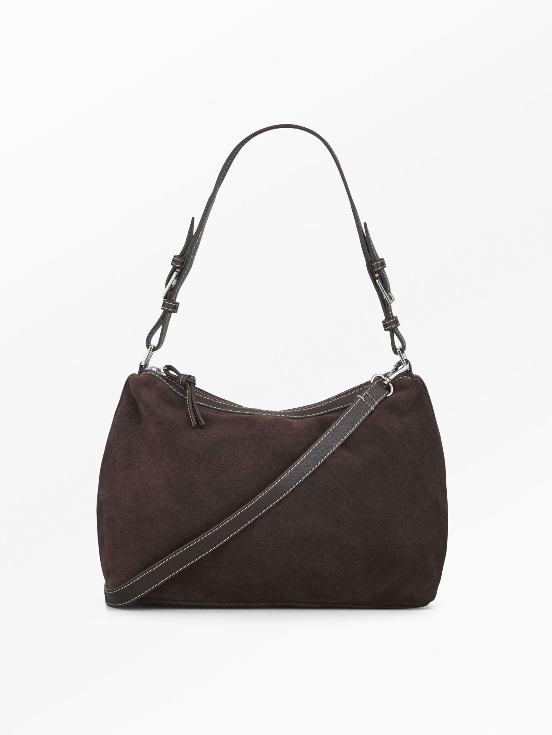 Becksöndergaard, Suede Ginni Medi Bag - Chocolate Torte, bags, bags, bags, bags