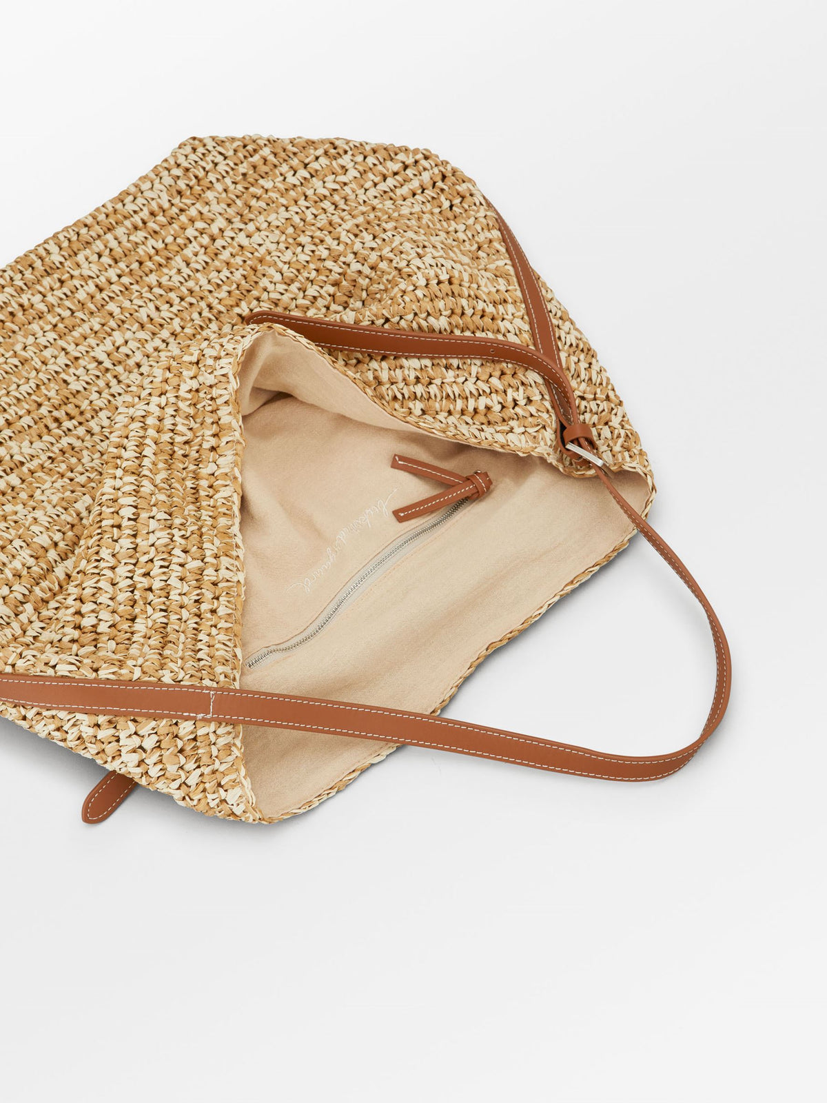 Becksöndergaard, Paper Straw Leah Bag - Nature, onesize