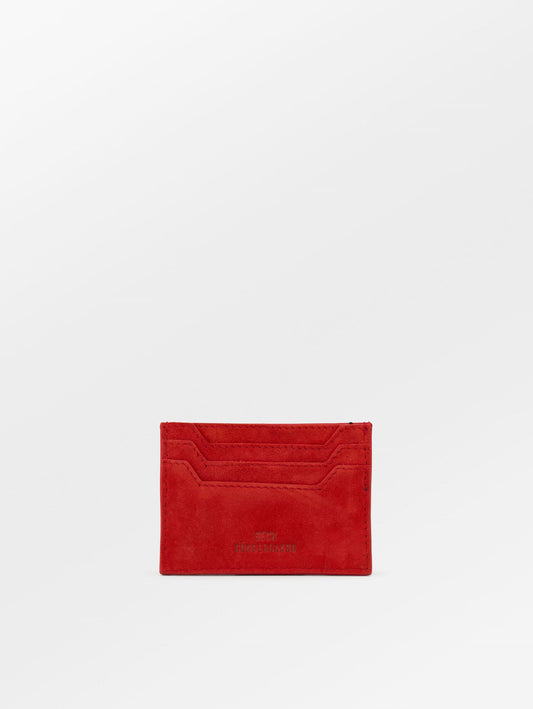 Suede Card Holder OneSize Becksöndergaard.se