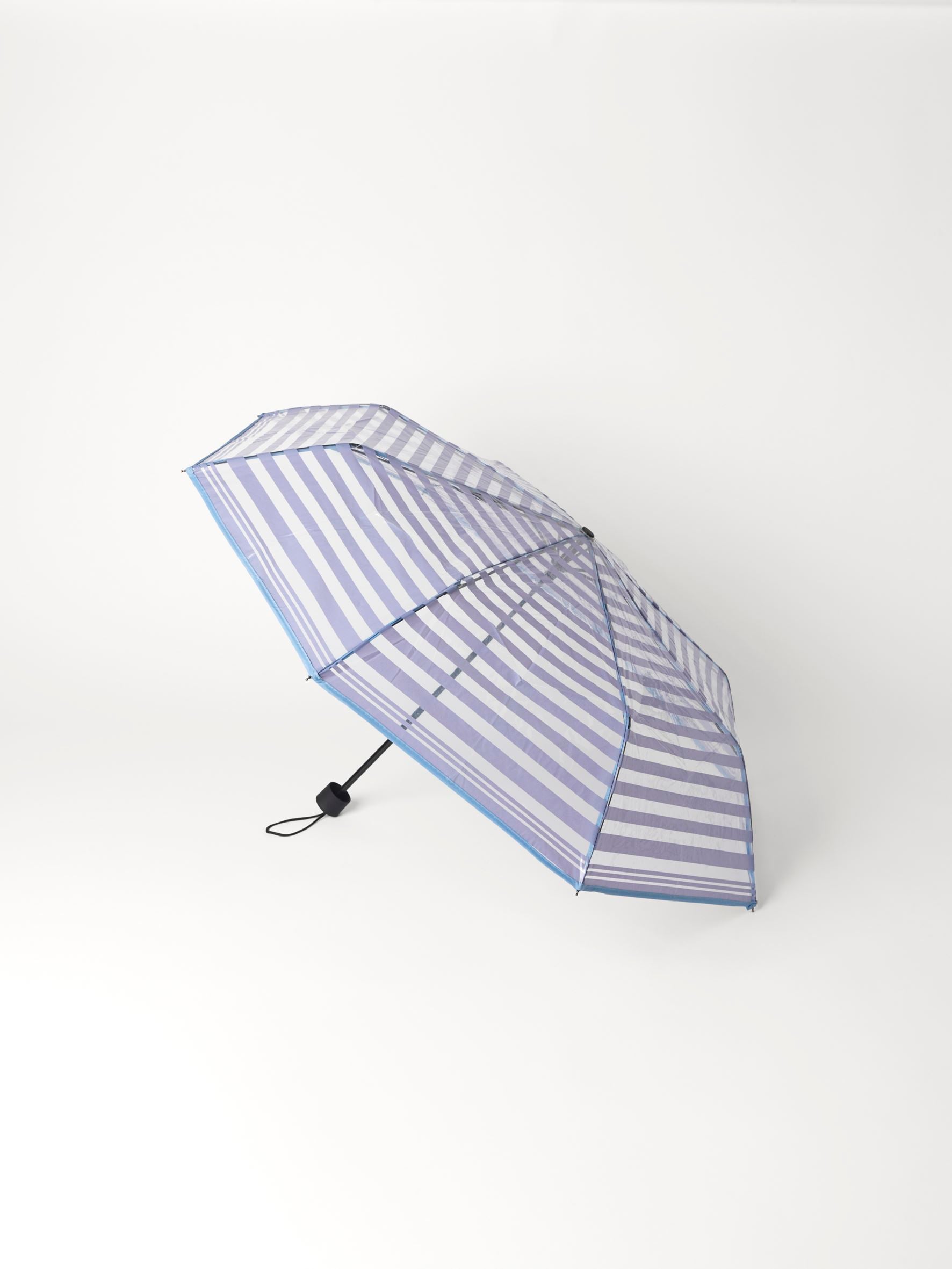 Striped Transparent Umbrella  OneSize Becksöndergaard.se