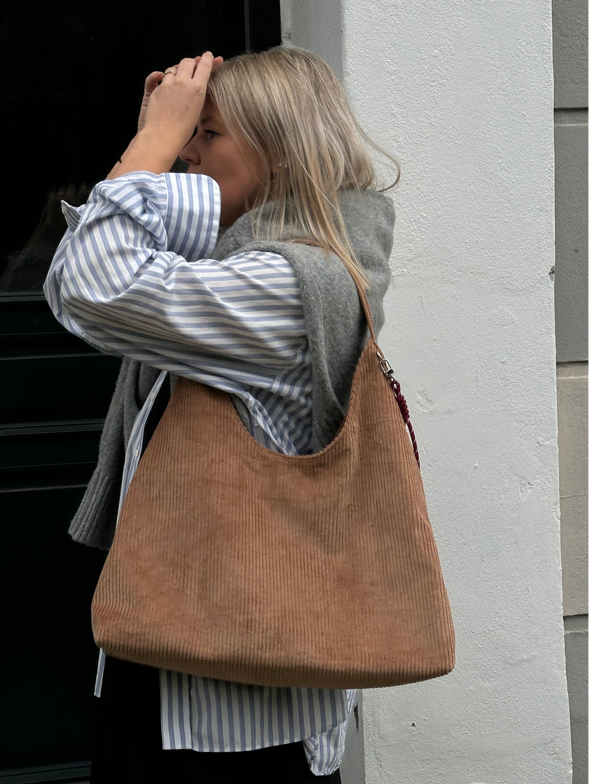 Corduroy Siena Bag OneSize Becksöndergaard.se