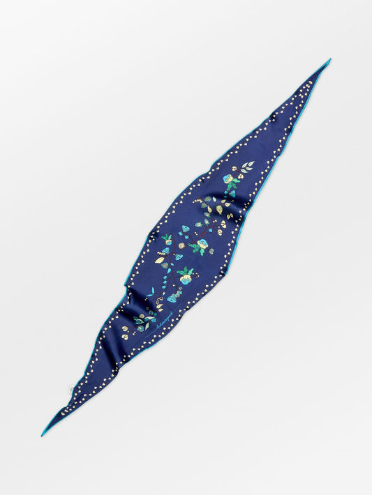 Becksöndergaard, Fairygard Diamond Scarf - Navy Blazer, scarves, scarves, scarves, scarves