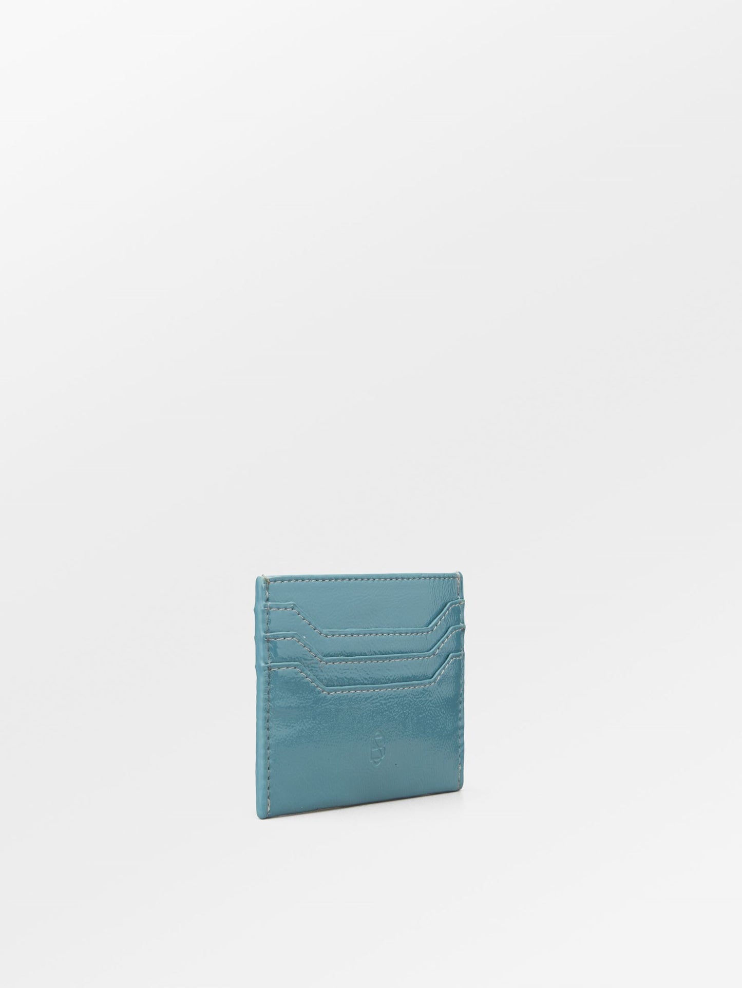 Crinkled Card Holder - Blue OneSize Becksöndergaard.se