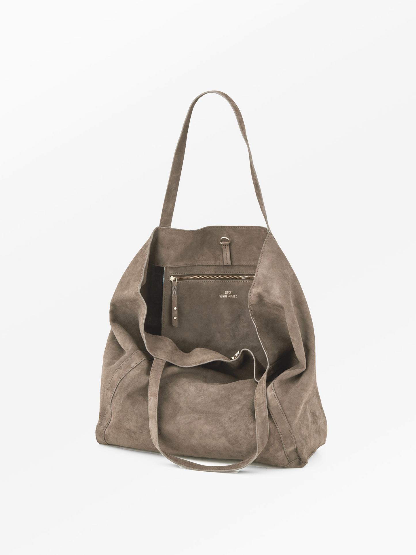 Becksöndergaard, Suede Eden Bag - Adobe, bags, bags, gifts, bags, bags