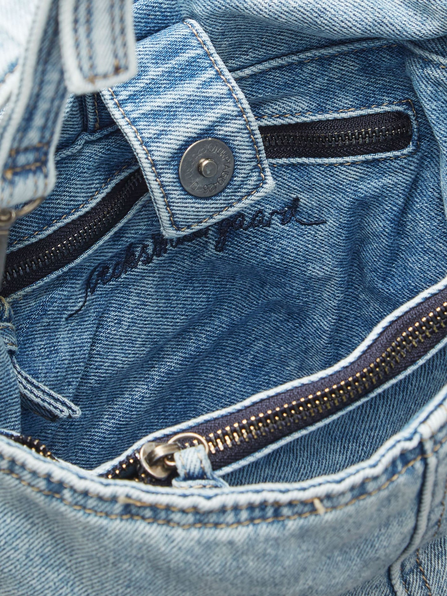 Washed Denima Fraya Small Bag OneSize Becksöndergaard.se