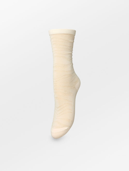 Becksöndergaard, Amina Glitter Sock - Birch White, sale, sale