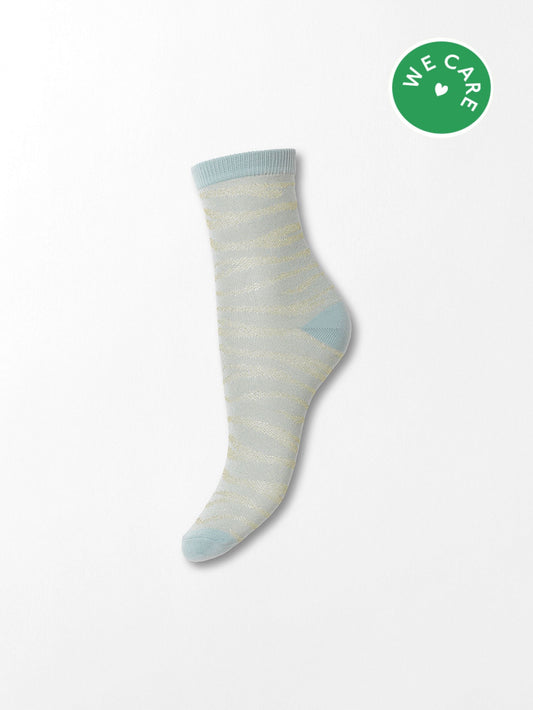 Zebra Glitzi Sock  Socks Becksöndergaard.se