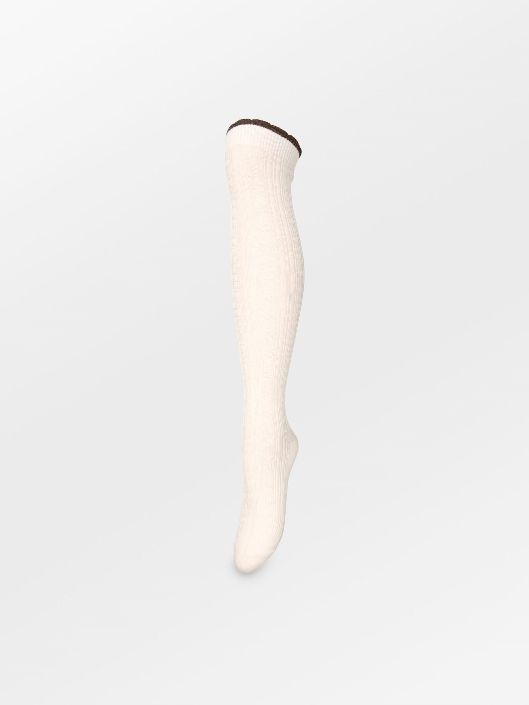 Scallop Knee Sock Socks Becksöndergaard.se
