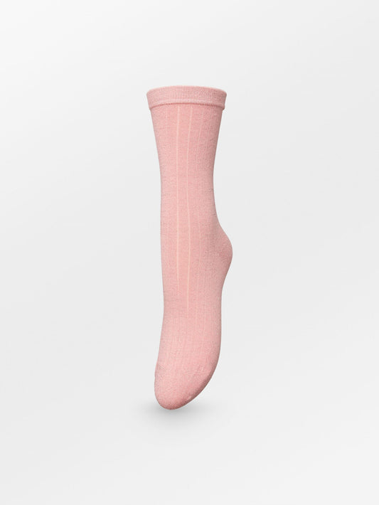 Rib Glitter Sock Socks Becksöndergaard.se
