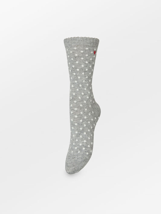 Dotted Wola Sock OneSize Becksöndergaard.se