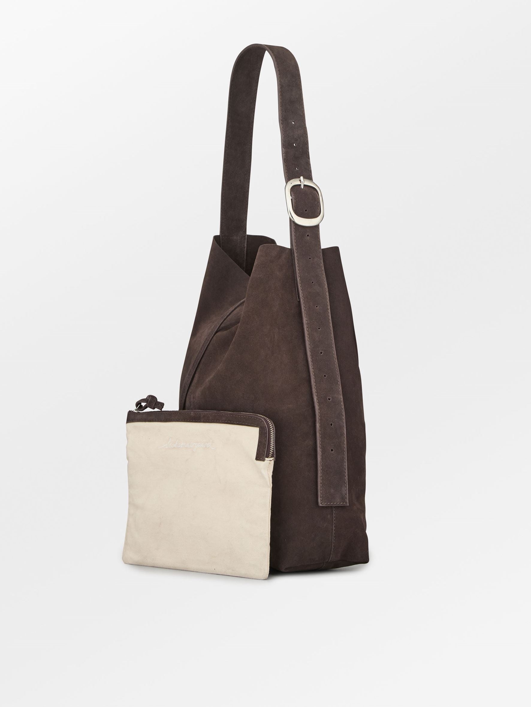 Suede Mae Buckle Bag OneSize Becksöndergaard.se