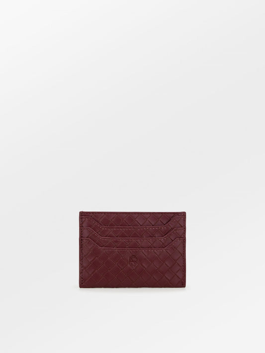 Becksöndergaard, Rallo Card Holder - Maroon Brown, accessories, accessories, archive, archive, black week, black week, black week