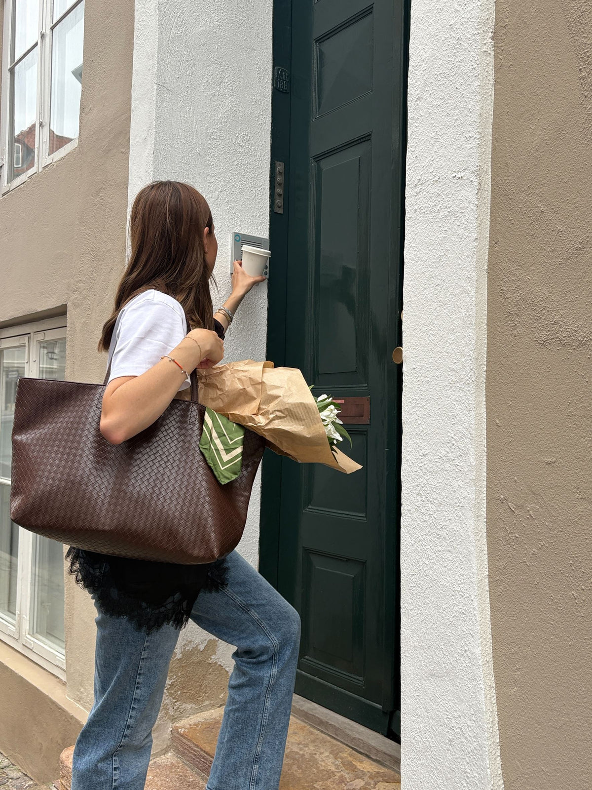 Rallo Lottie Shopper Bag - Brown OneSize Becksöndergaard.se
