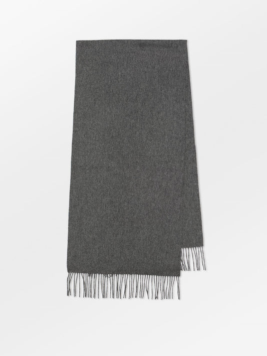 Crystal Edition Wool Scarf - Dark Grey OneSize Becksöndergaard.se