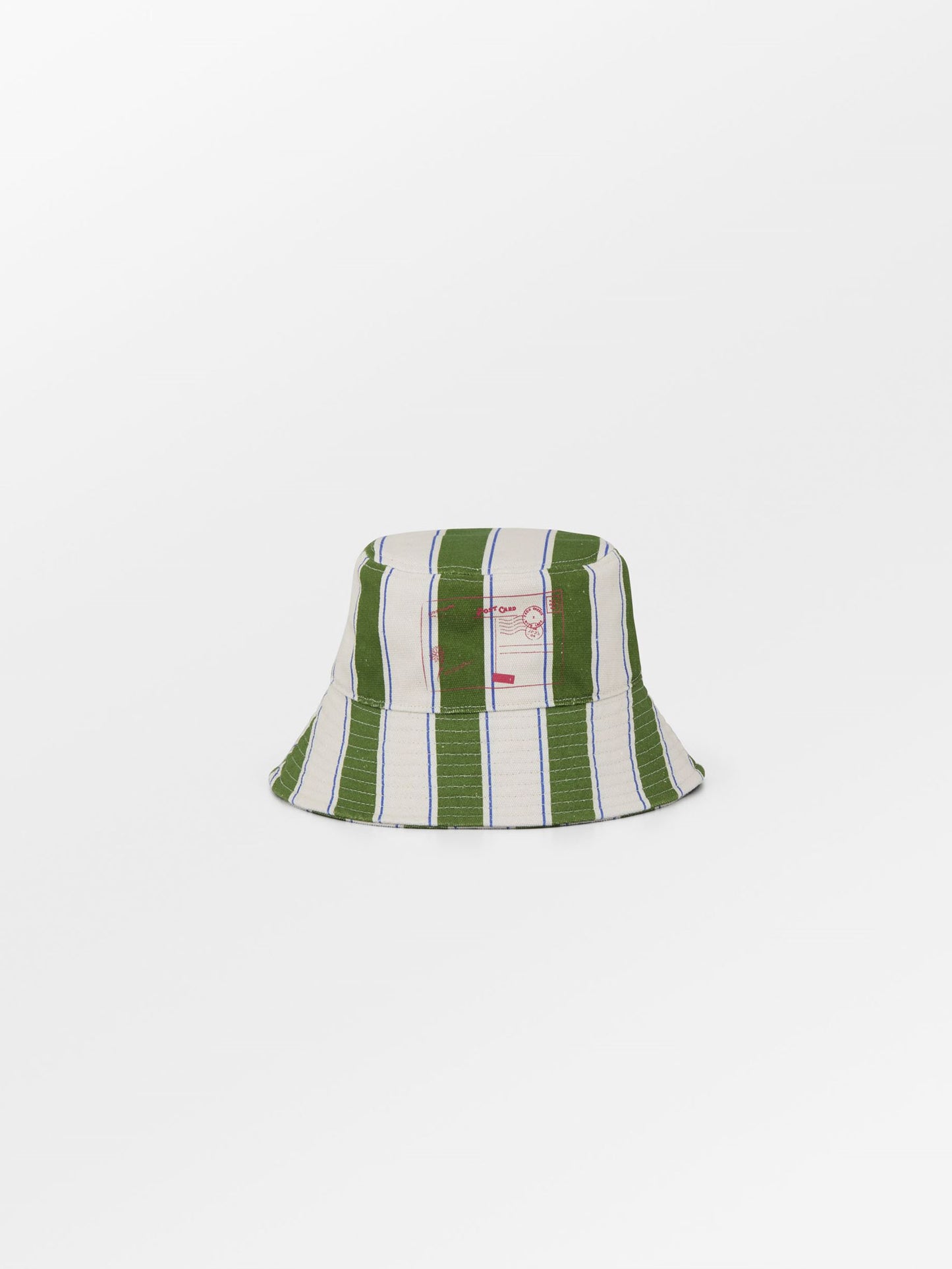 Stripie Canvas Bucket Hat Clothing Becksöndergaard.se