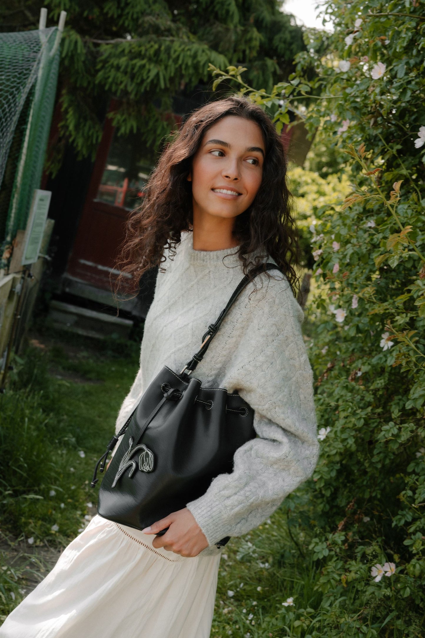 Smooth Bucket Bag OneSize Becksöndergaard.se