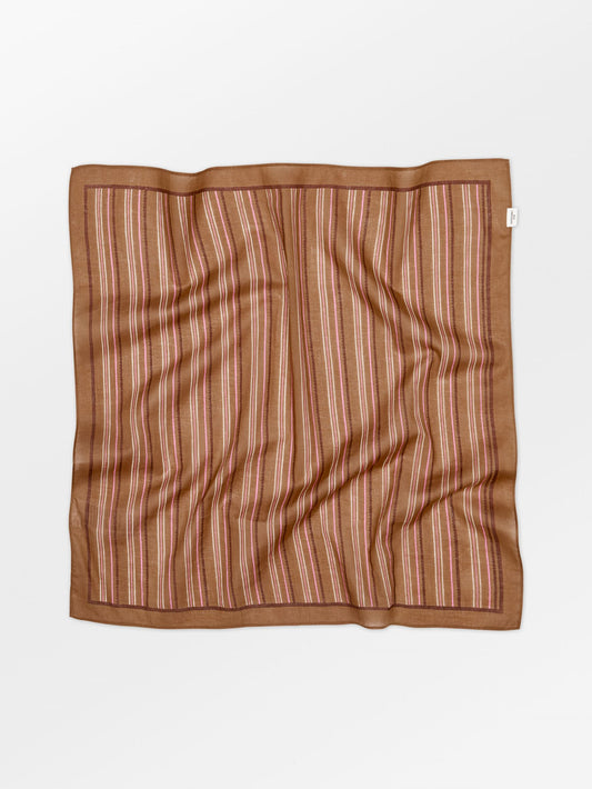 Scallopia Striped Cotta Scarf OneSize Becksöndergaard.se