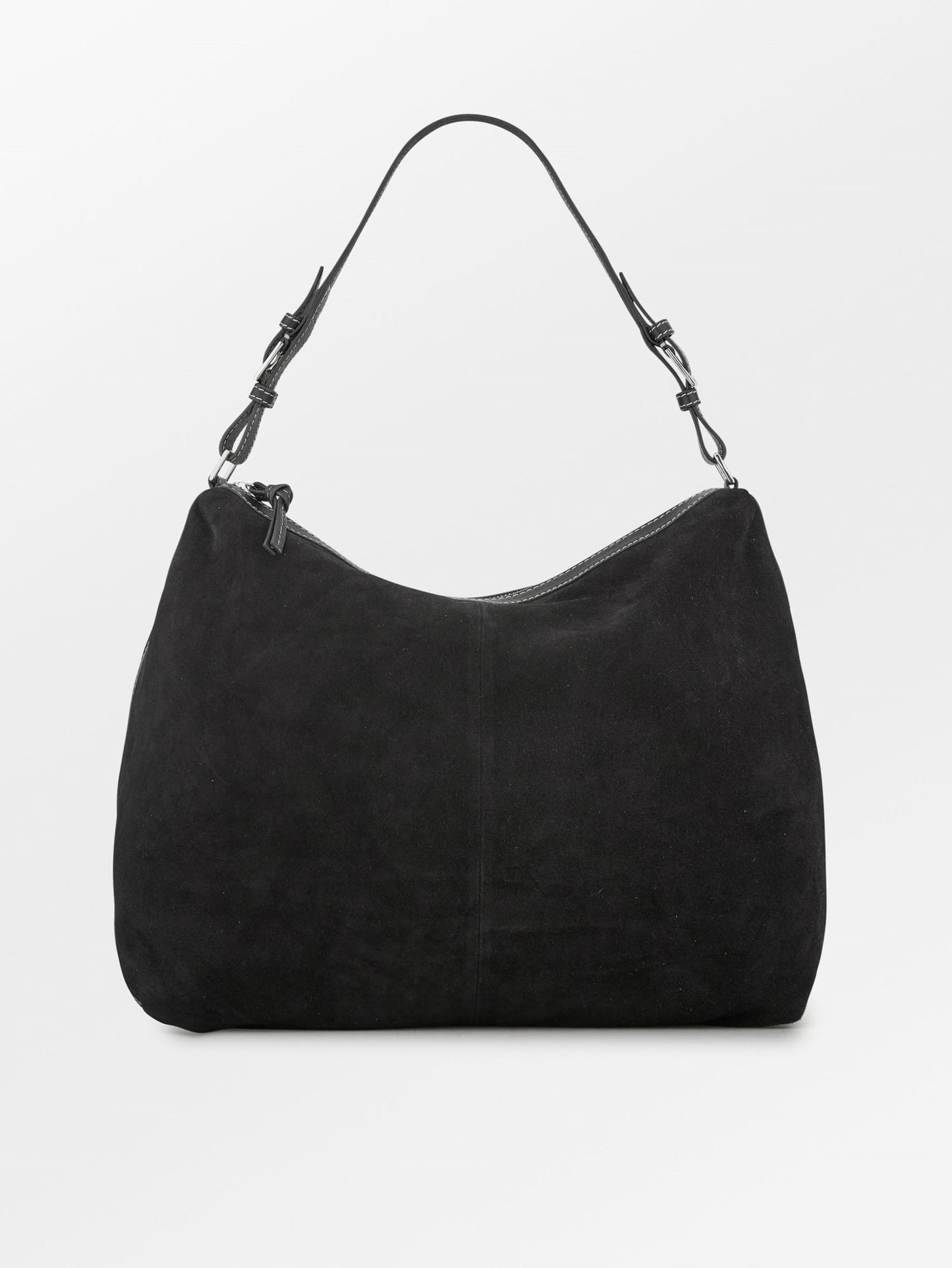 Becksöndergaard, Suede Ginni Large Bag - Black, bags, bags, bags, bags