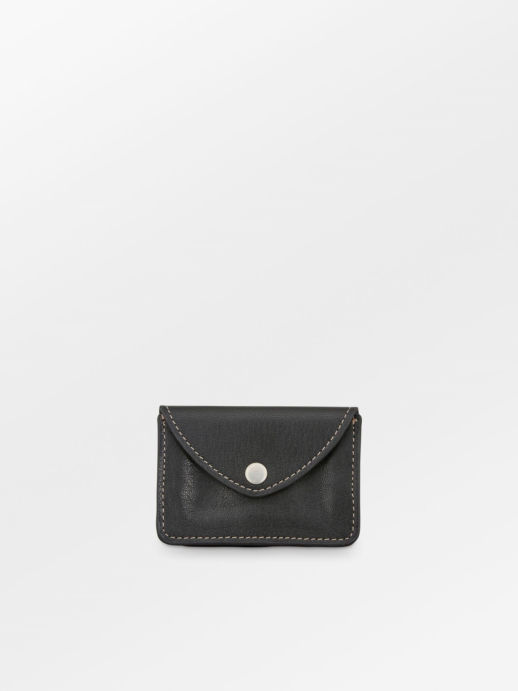 Becksöndergaard, Nappa Card Wallet - Black, accessories, bags, accessories, bags, bags