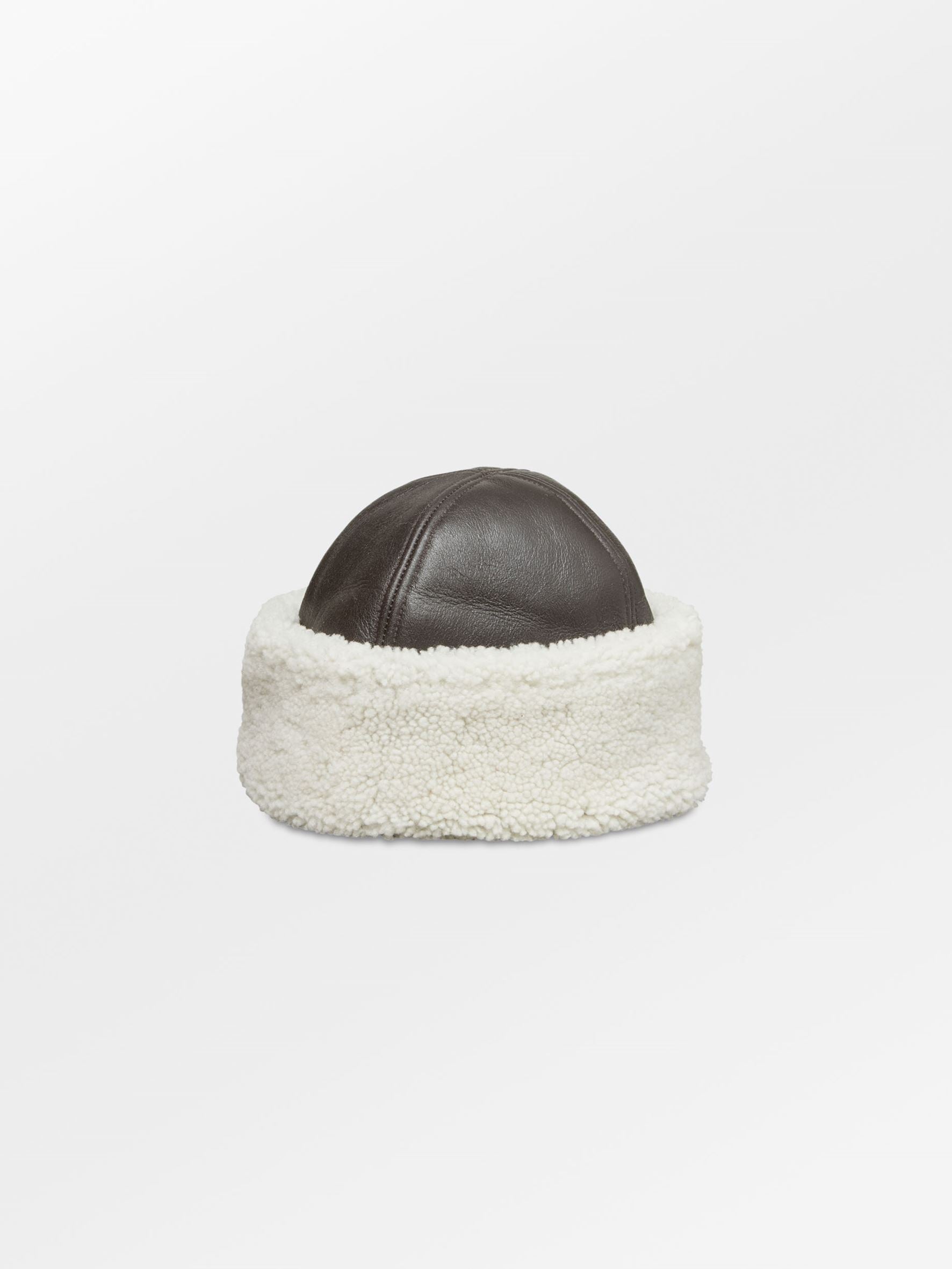 Dora Smooth Shearling Hat Clothing Becksöndergaard.se