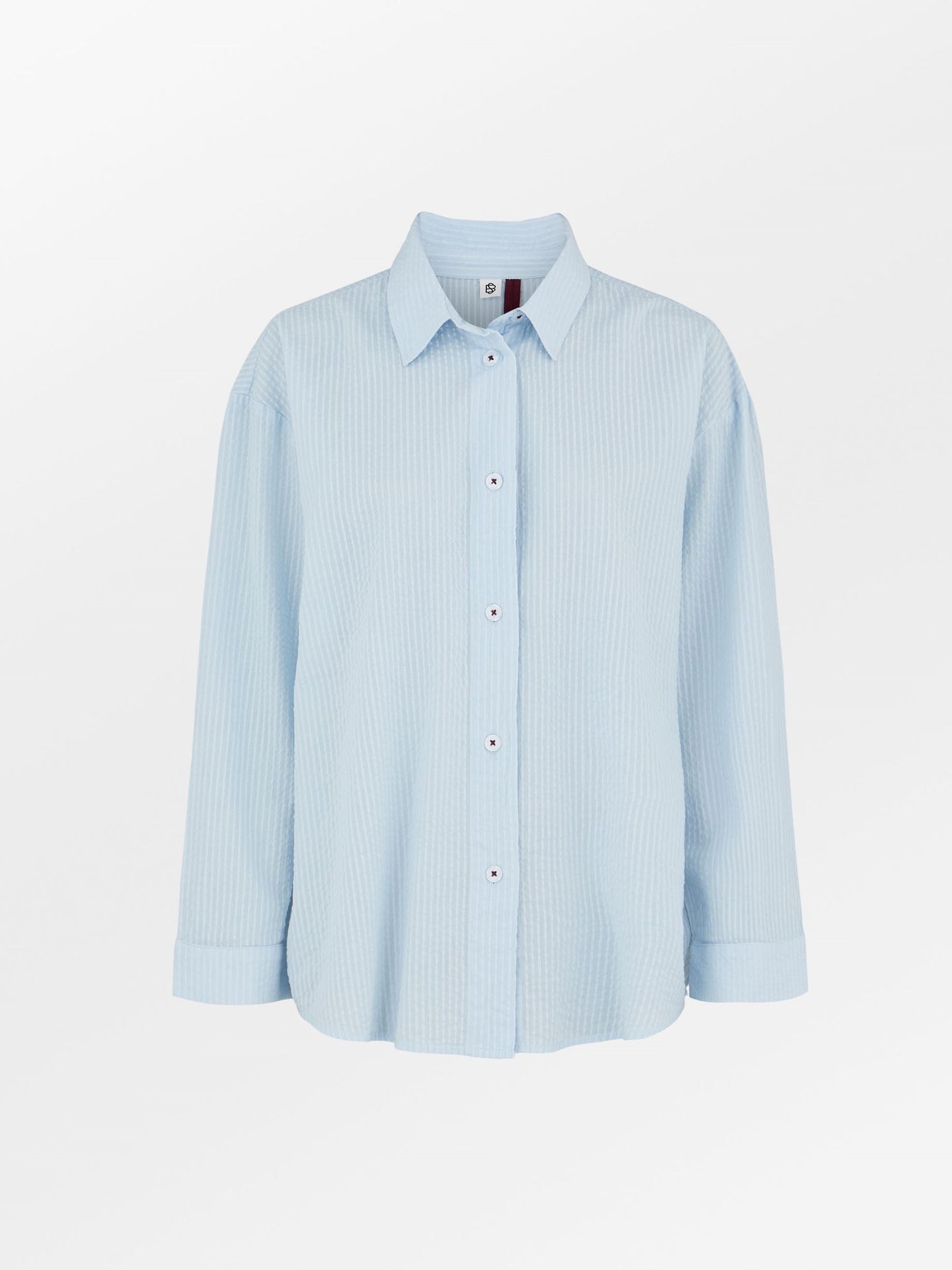Seersucker Pyjamas Set - Blue Clothing Becksöndergaard.se