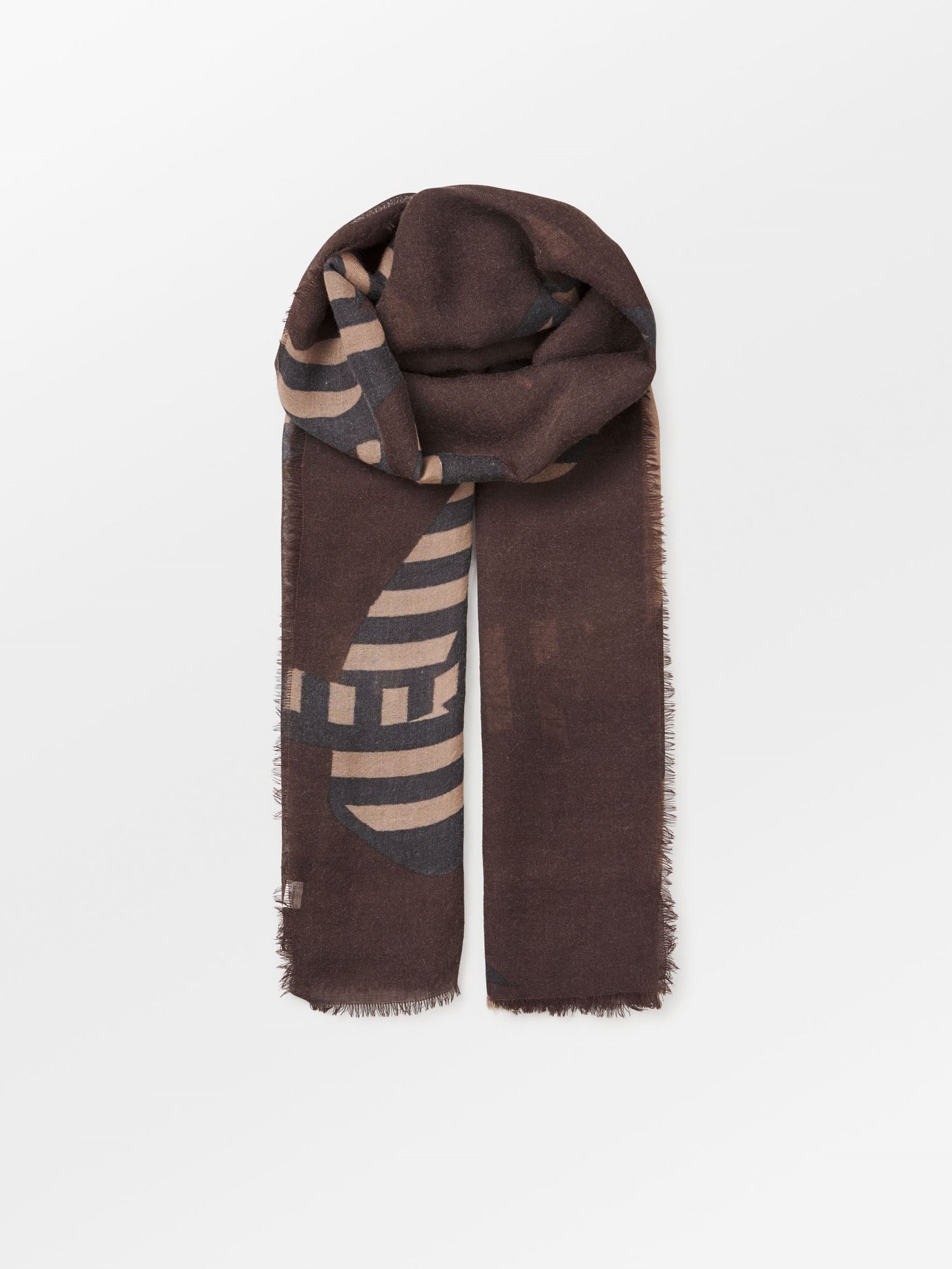 Ribbon Gava Woo Scarf OneSize Becksöndergaard.se