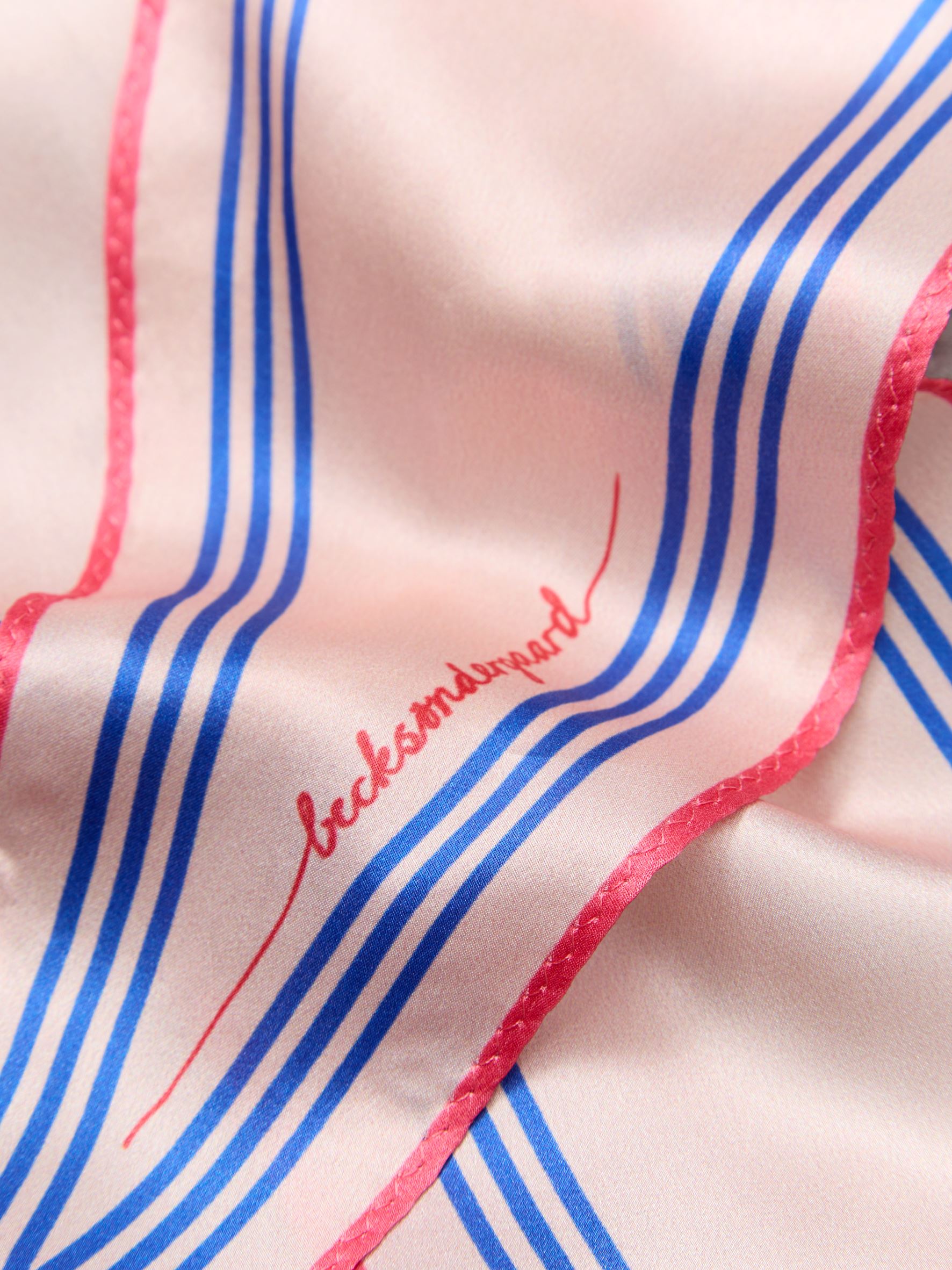 Zanla Diamond Scarf - Pink OneSize Becksöndergaard.se