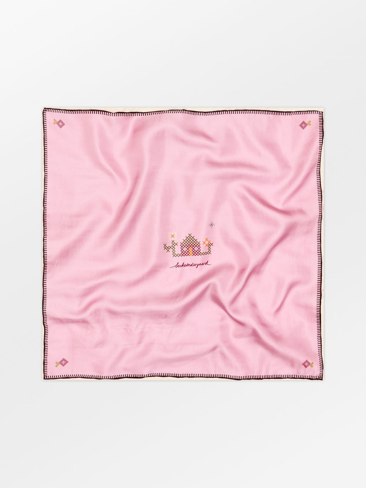 Becksöndergaard, Villa Fiora Sia Scarf - Pink Nectar , onesize