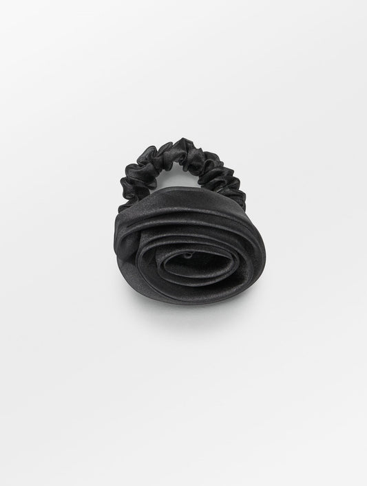 Becksöndergaard, Organza Rosea Scrunchie - Black, accessories, accessories, archive, archive, archive, accessories, black week, black week
