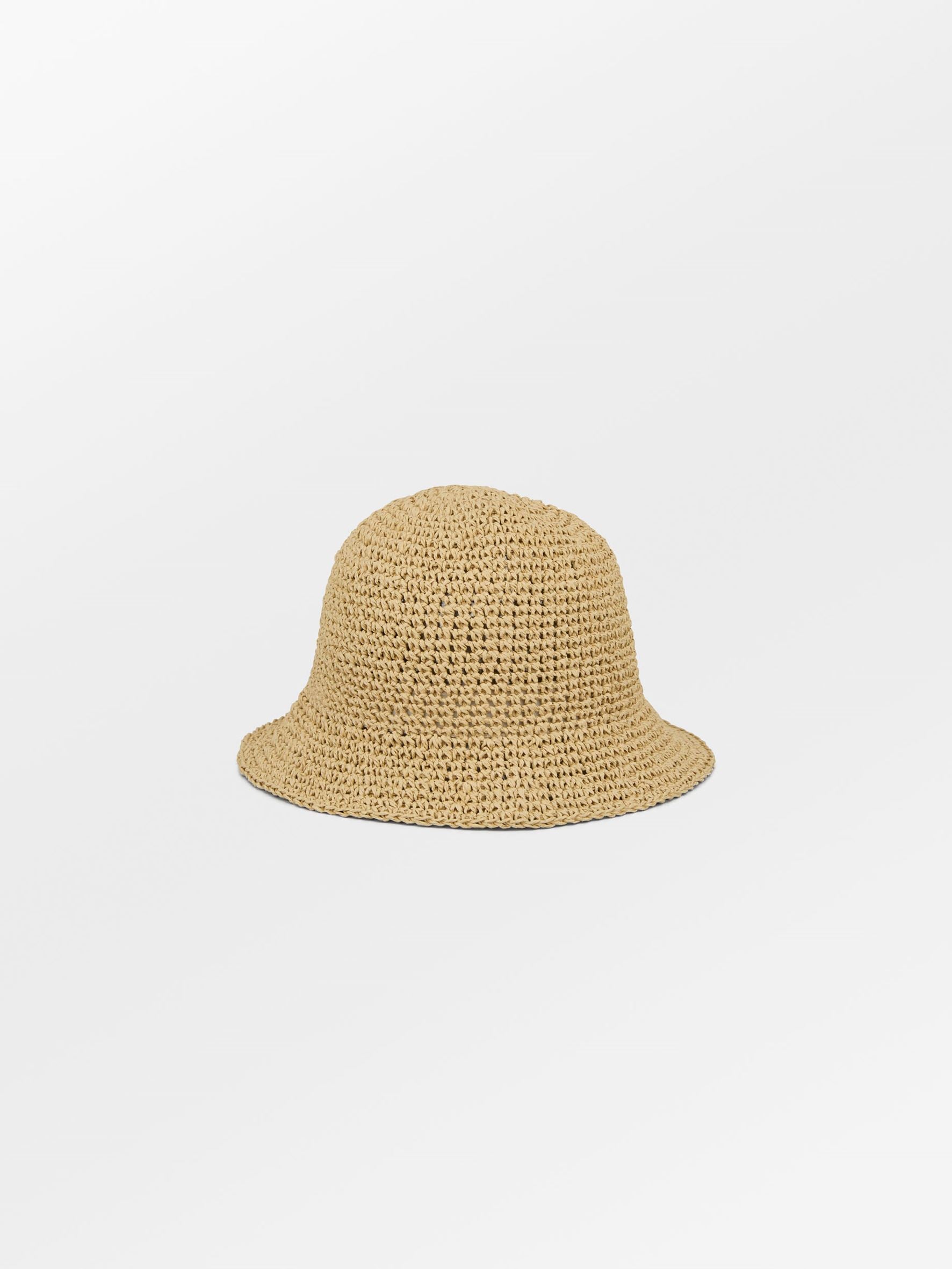 Solid Saverina Straw Hat Clothing Becksöndergaard.se