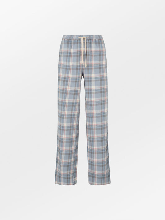 Becksöndergaard, Flannel Pants - Dusty Blue, homewear, homewear, black week, black week