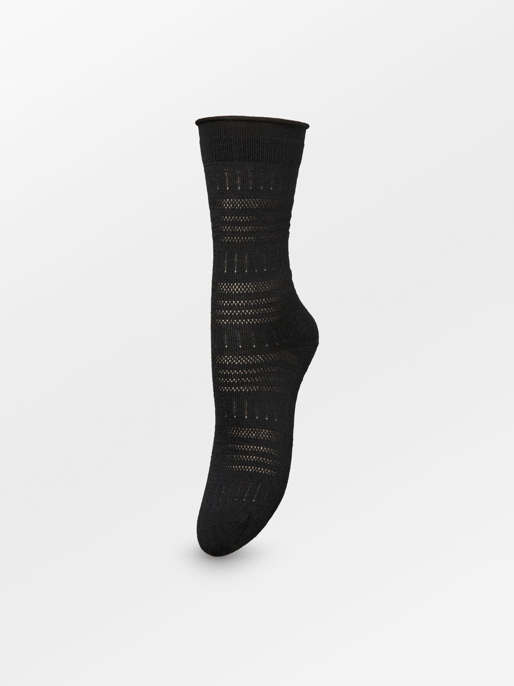Lucretia Wola Sock - Black Socks Becksöndergaard.se
