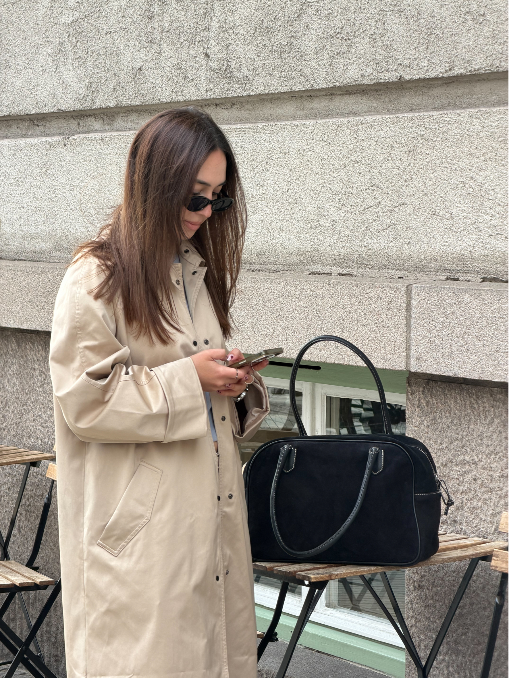 Suede Bailie Bag OneSize Becksöndergaard.se
