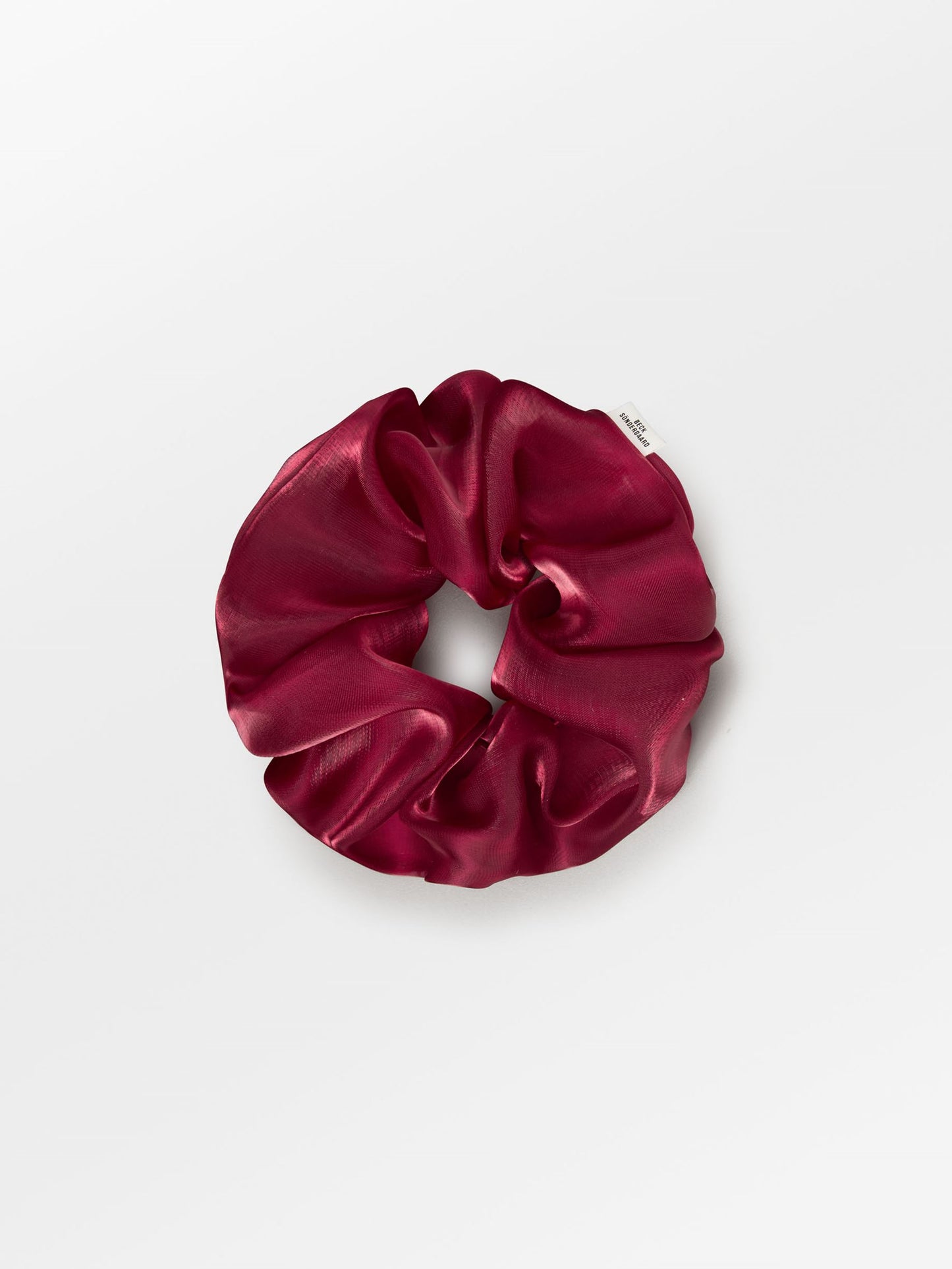 Becksöndergaard, Organza Scrunchie - Tibetan Red, accessories, accessories, archive, archive, sale, sale, sale, accessories, black week, black week