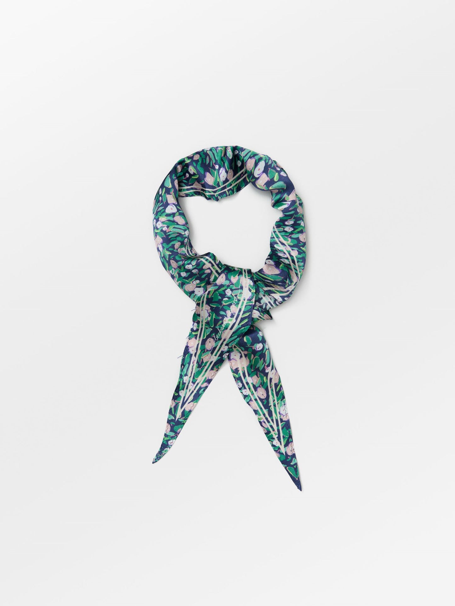 Ditza Diamond Scarf - Blue OneSize Becksöndergaard.se