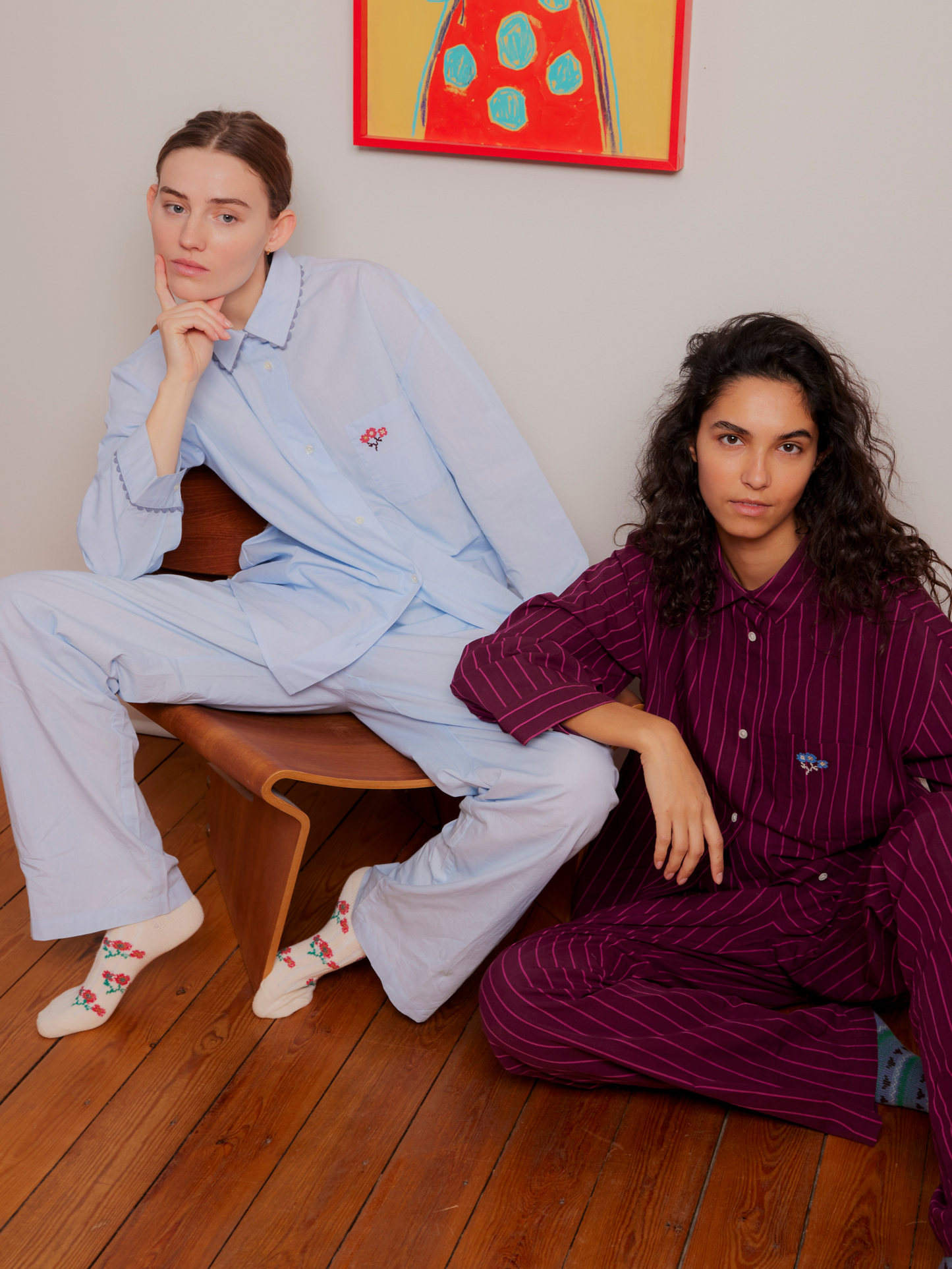 Scallop Flotile Pyjamas Pants Clothing Becksöndergaard.se